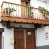 El balcón.